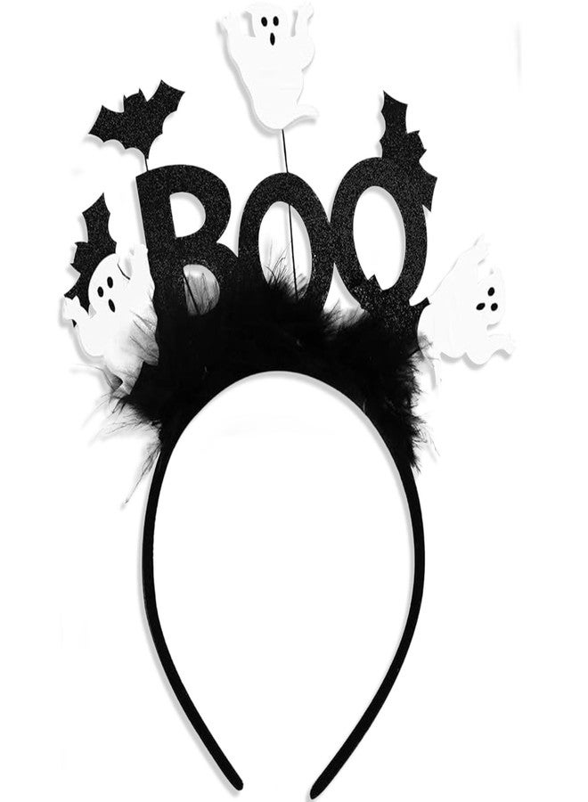 Tagberoy Cute Halloween Headband Spooky Headbands for Women BOO Headband for Halloween Accessories for Woman - Image 1